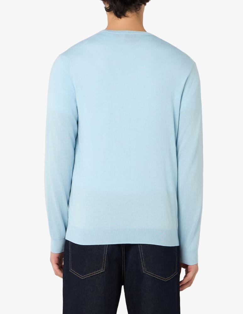 Rinascente Collection Maglia girocollo in seta cotone e cashmere - immagine 3 Rinascente Collection Maglia girocollo in seta cotone e cashmere - immagine 3