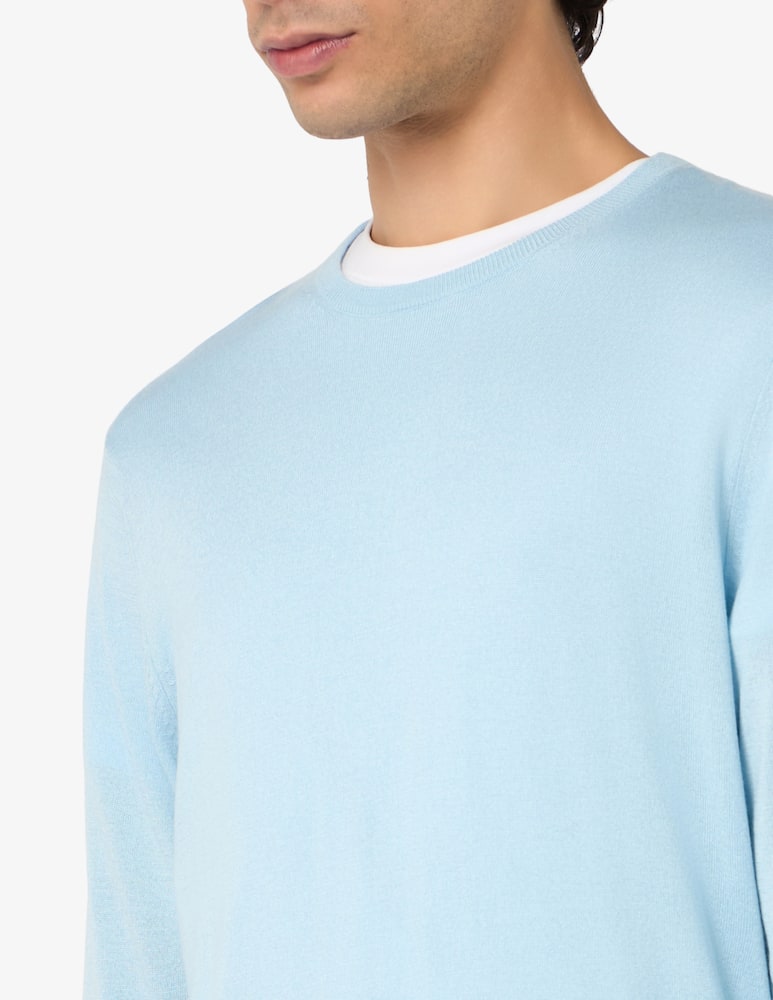 Rinascente Collection Maglia girocollo in seta cotone e cashmere - immagine 4 Rinascente Collection Maglia girocollo in seta cotone e cashmere - immagine 4
