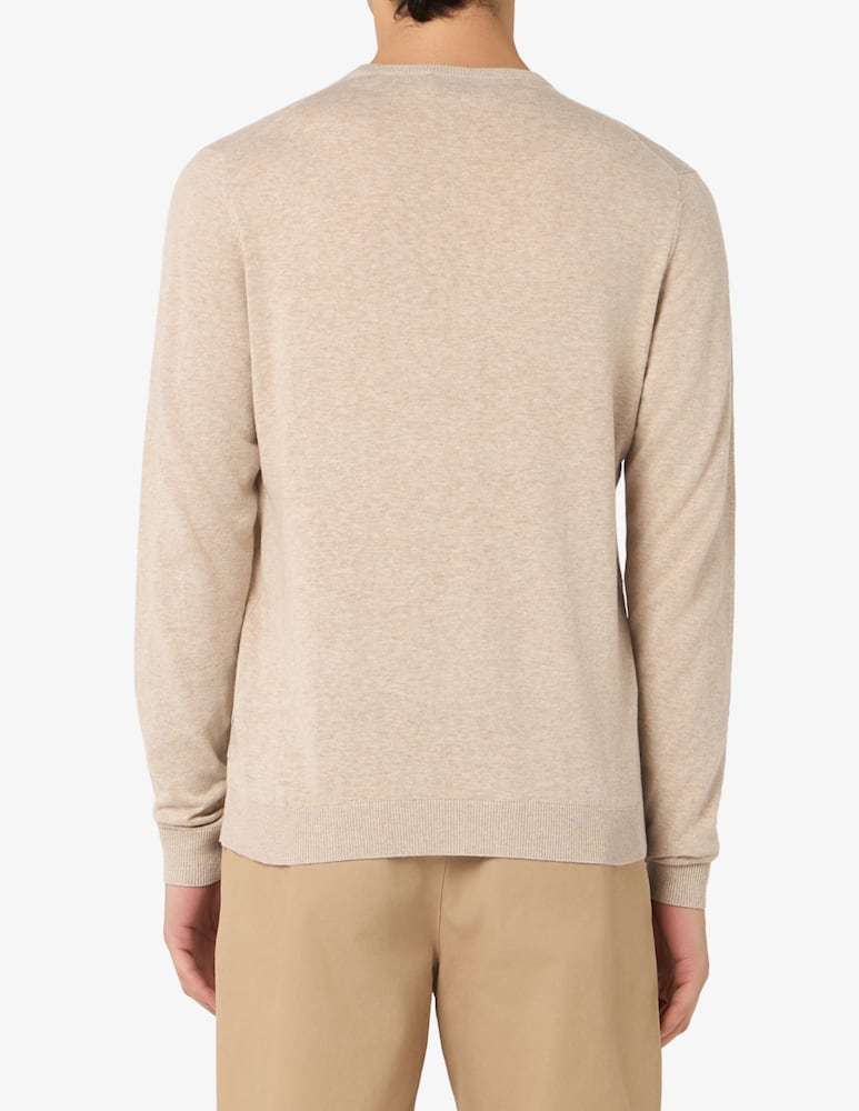 Rinascente Collection Linen-blend crewneck jumper - picture 3 Rinascente Collection Linen-blend crewneck jumper - picture 3