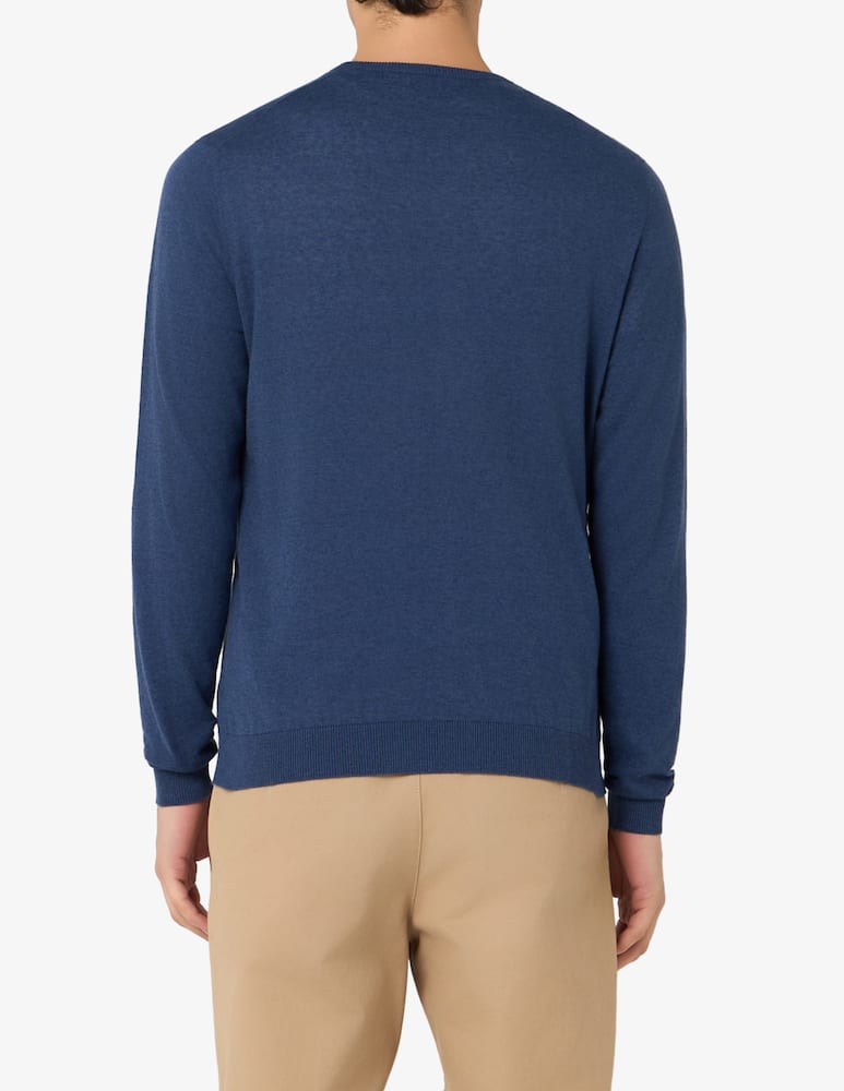 rinascente Rinascente Collection Maglia girocollo in cotone e lino