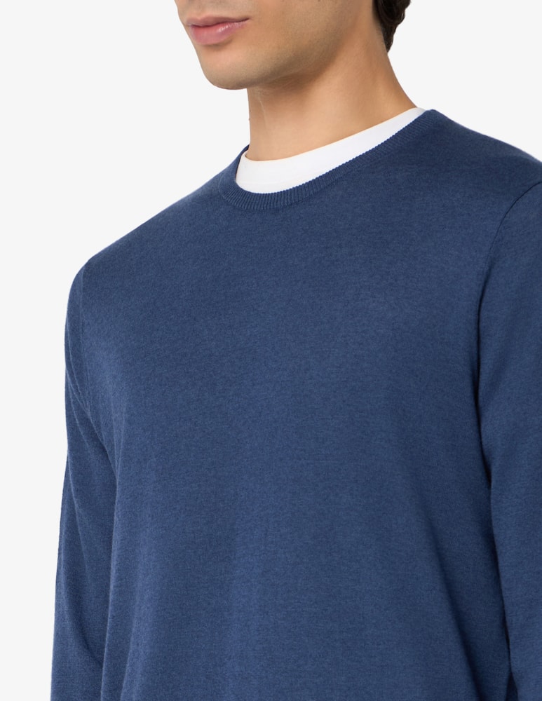 Rinascente Collection Linen-blend crewneck jumper - picture 4 Rinascente Collection Linen-blend crewneck jumper - picture 4