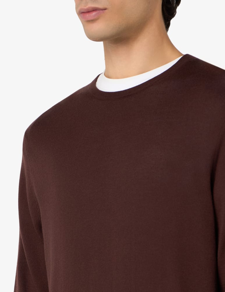 Rinascente Collection Maglia girocollo in seta cotone e cashmere - immagine 4 Rinascente Collection Maglia girocollo in seta cotone e cashmere - immagine 4