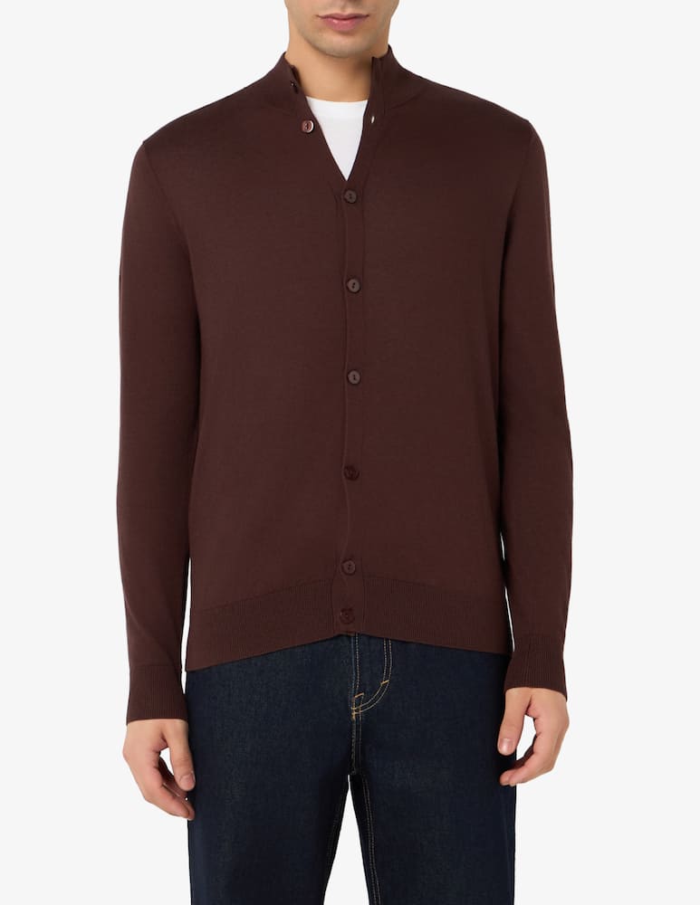 rinascente Rinascente Collection Silk blend button cardigan