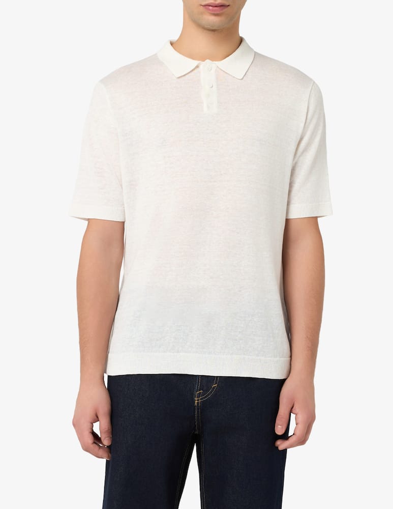 rinascente Rinascente Collection Linen polo shirt