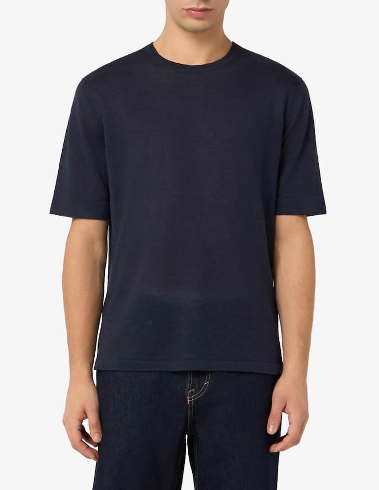 rinascente Rinascente Collection Linen crewneck t-shirt