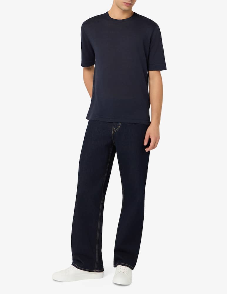 rinascente Rinascente Collection Linen crewneck t-shirt