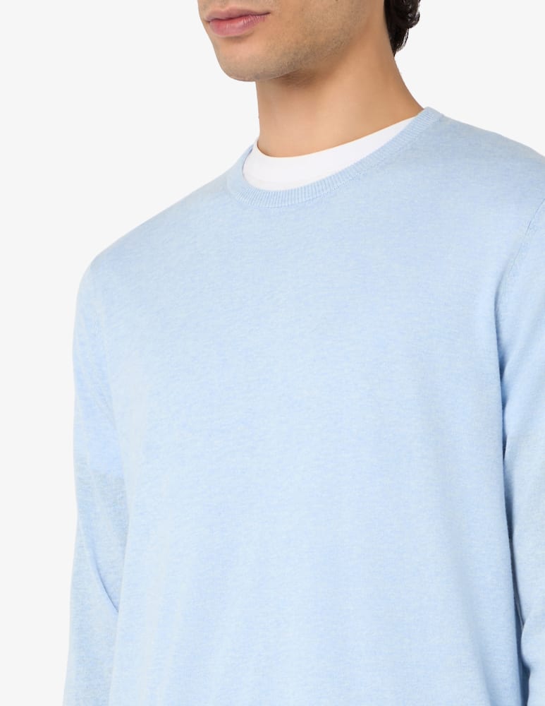 rinascente Rinascente Collection Cotton-linen crewneck jumper
