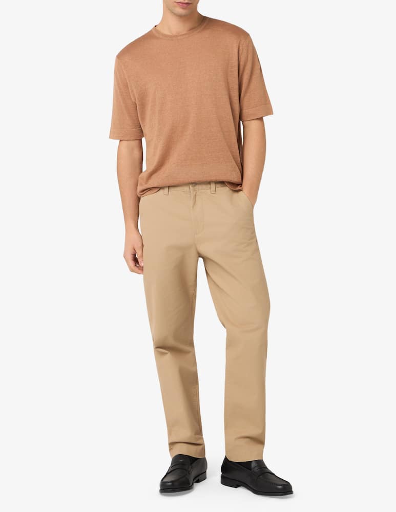 Rinascente Collection Linen crewneck t-shirt - picture 2 Rinascente Collection Linen crewneck t-shirt - picture 2