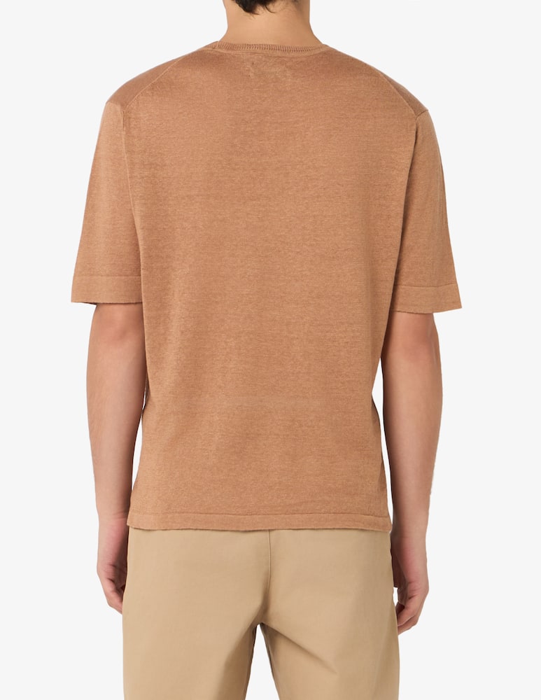 Rinascente Collection Linen crewneck t-shirt - picture 3 Rinascente Collection Linen crewneck t-shirt - picture 3