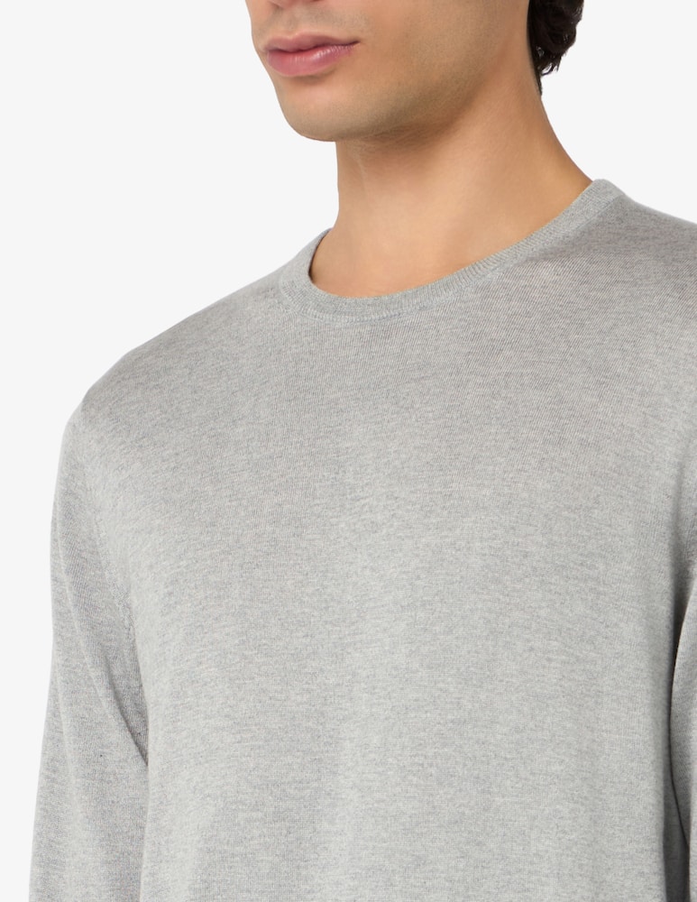 Rinascente Collection Silk blend crewneck jumper - picture 4 Rinascente Collection Silk blend crewneck jumper - picture 4