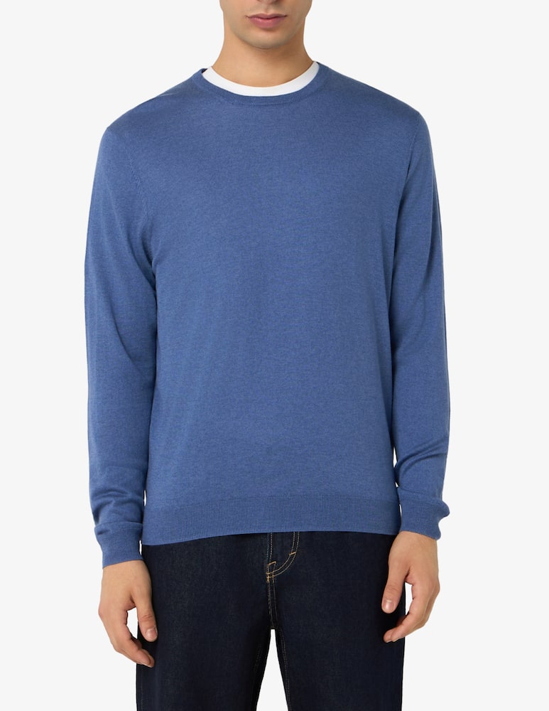 Rinascente Collection Silk blend crewneck jumper - picture 1 Rinascente Collection Silk blend crewneck jumper - picture 1