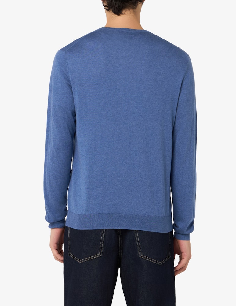 Rinascente Collection Silk blend crewneck jumper - picture 3 Rinascente Collection Silk blend crewneck jumper - picture 3