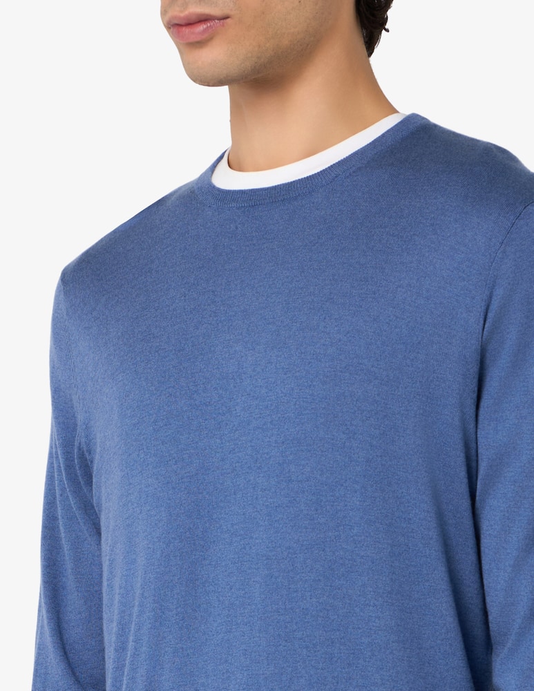 Rinascente Collection Silk blend crewneck jumper - picture 4 Rinascente Collection Silk blend crewneck jumper - picture 4