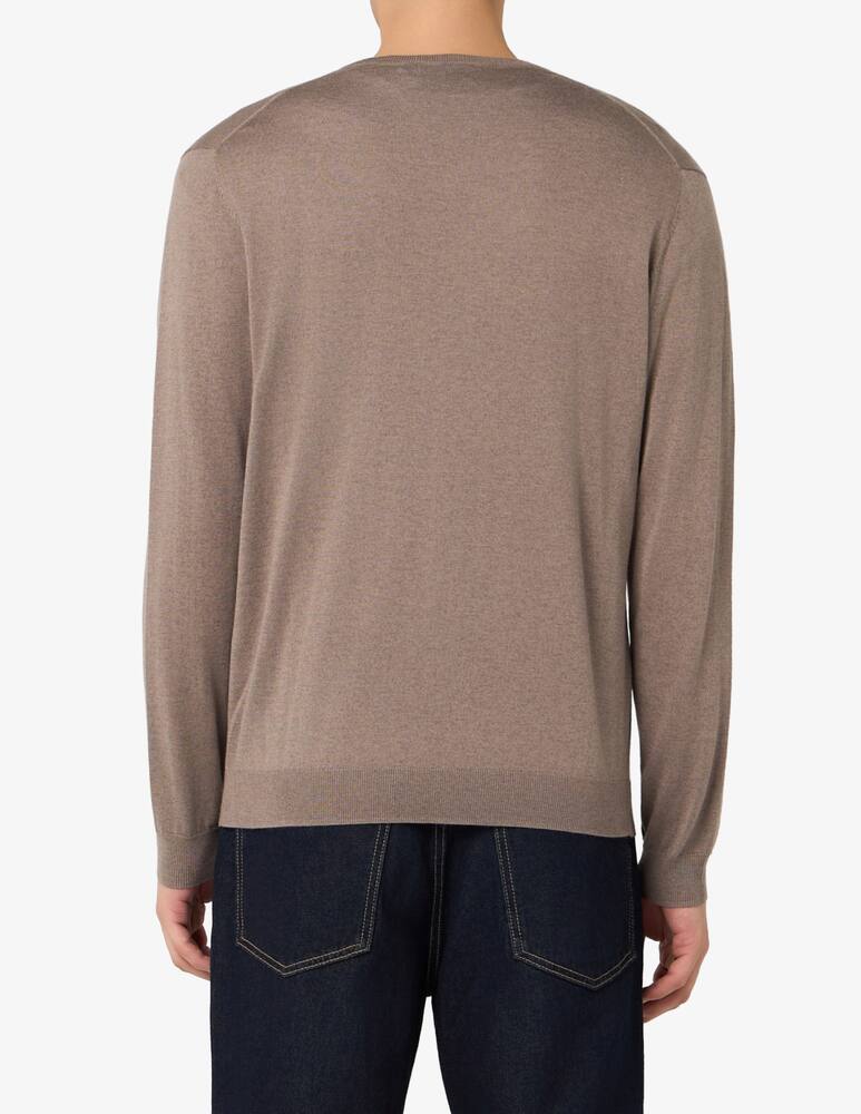 rinascente Rinascente Collection V-neck silk blend cotton jumper