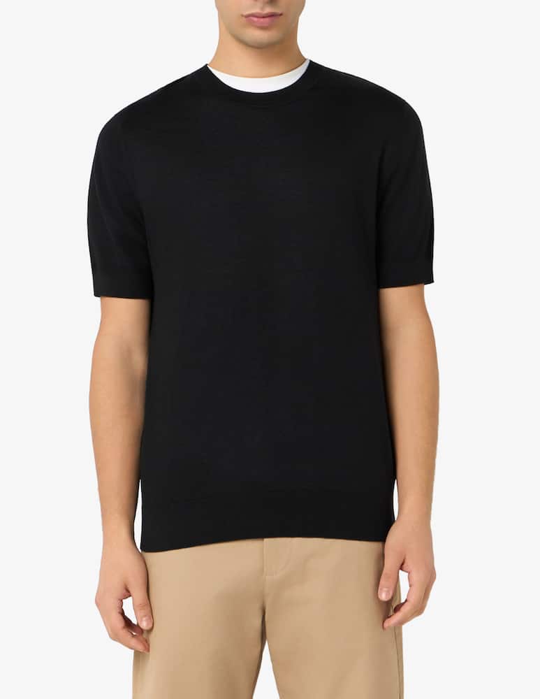 Rinascente Collection Silk blend crewneck t-shirt - picture 1 Rinascente Collection Silk blend crewneck t-shirt - picture 1