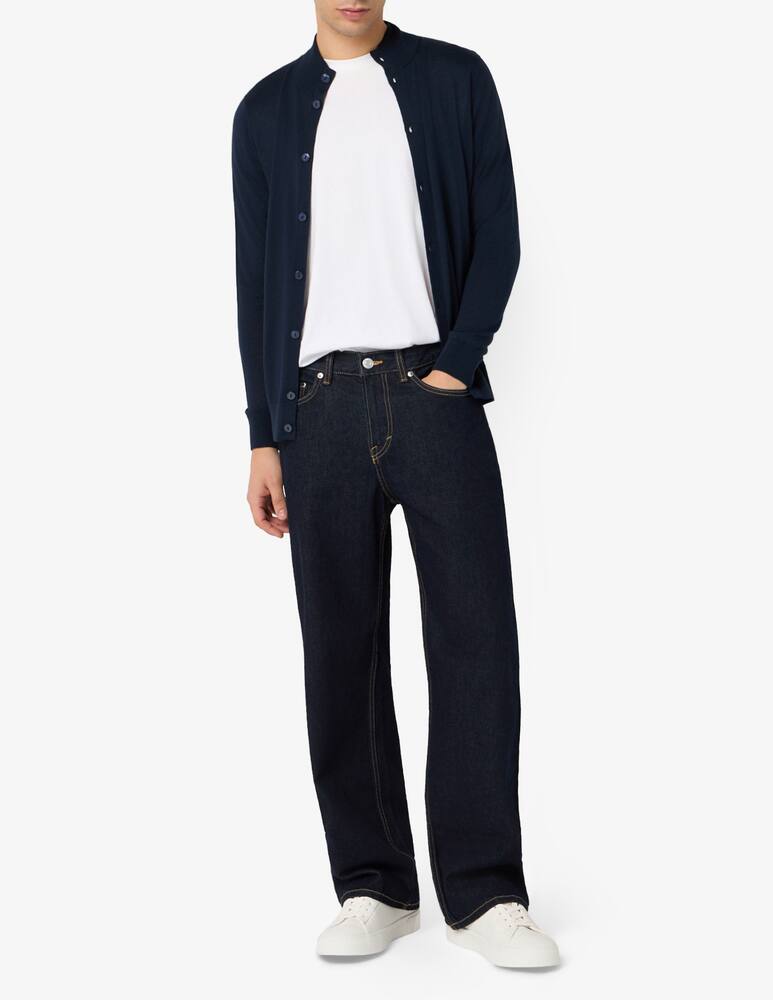 rinascente Rinascente Collection Cardigan a collo alto in seta e cotone