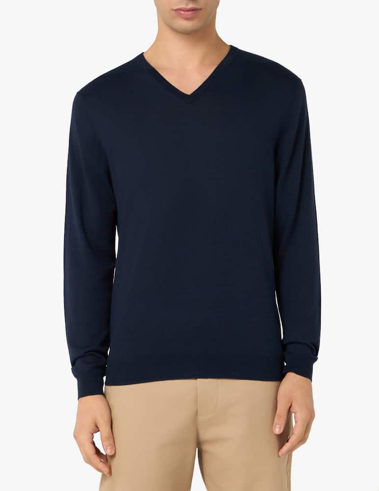 rinascente Rinascente Collection V-neck silk cotton jumper