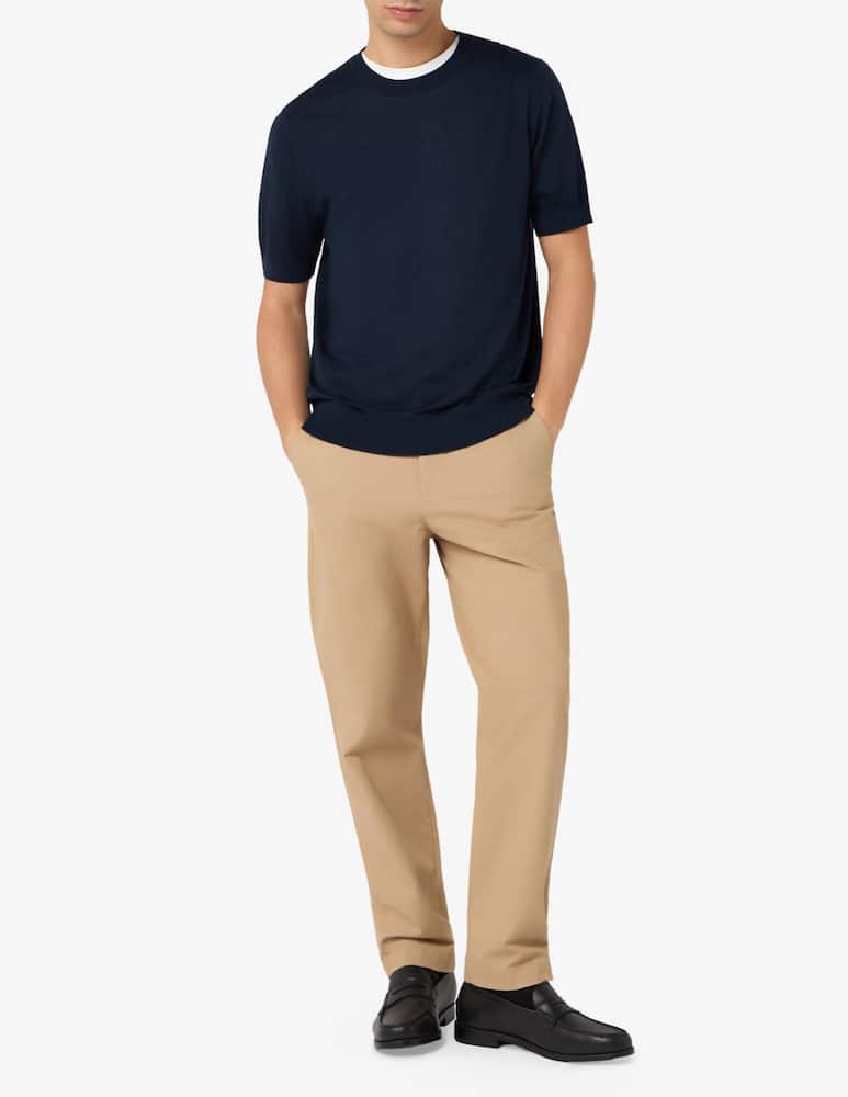 rinascente Rinascente Collection Maglia girocollo in seta e cotone