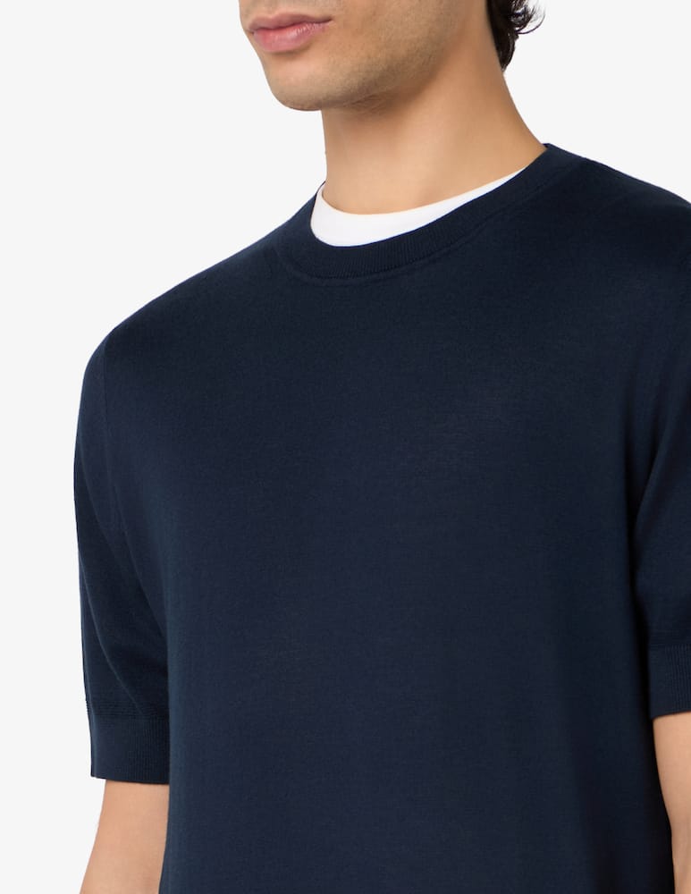 Rinascente Collection Silk blend crewneck t-shirt - picture 4 Rinascente Collection Silk blend crewneck t-shirt - picture 4