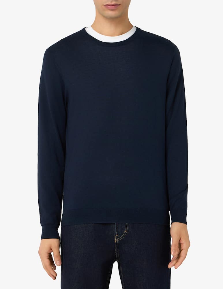 Rinascente Collection Silk blend crewneck jumper - picture 1 Rinascente Collection Silk blend crewneck jumper - picture 1