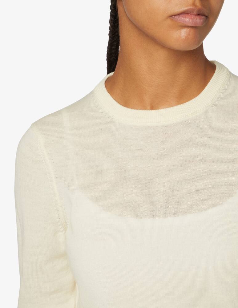 rinascente Rinascente Collection Maglione in lana a manica lunga - Bianco