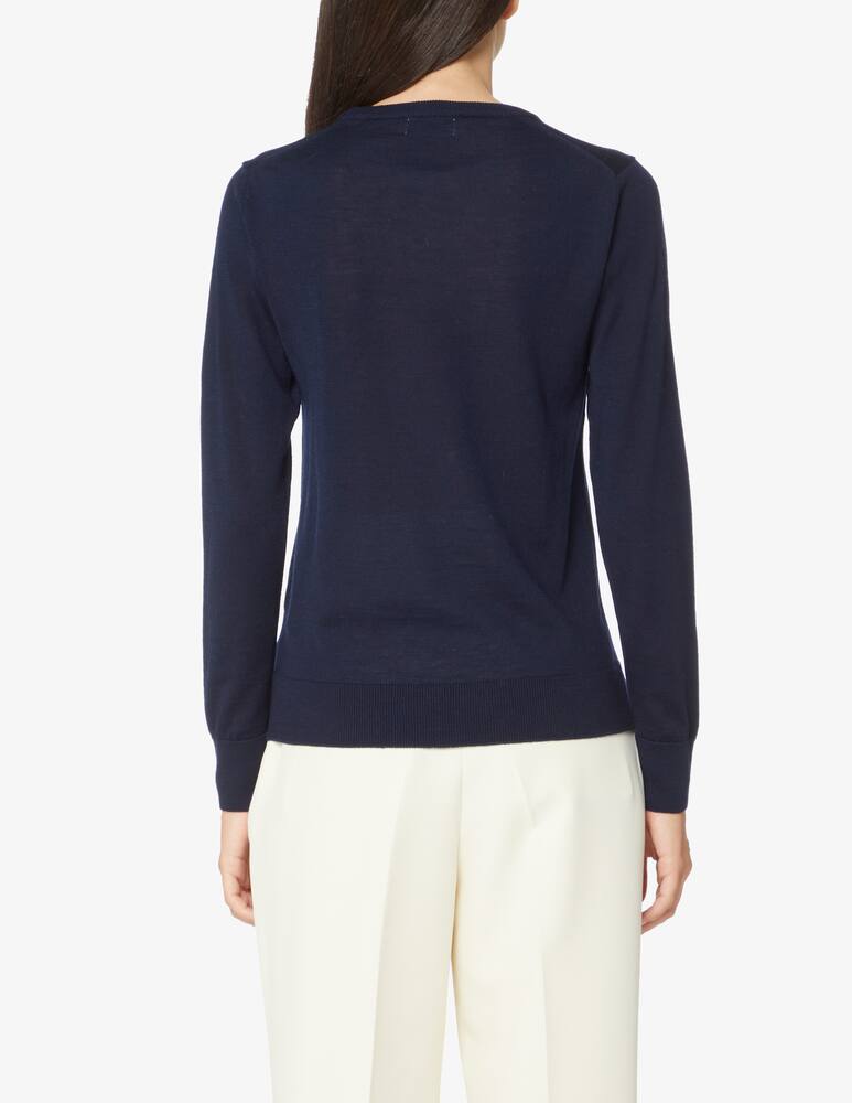 rinascente Rinascente Collection Maglione in lana a manica lunga - Blu