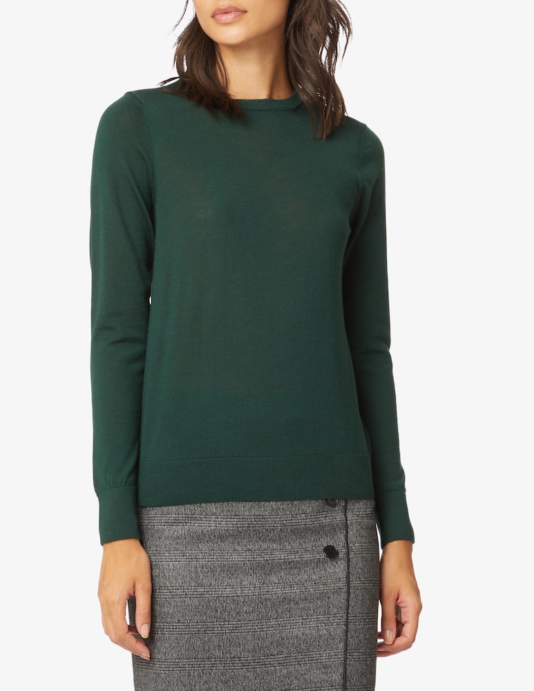Rinascente Collection Long sleeves wool jumper - Green - picture 1 Rinascente Collection Long sleeves wool jumper - Green - picture 1