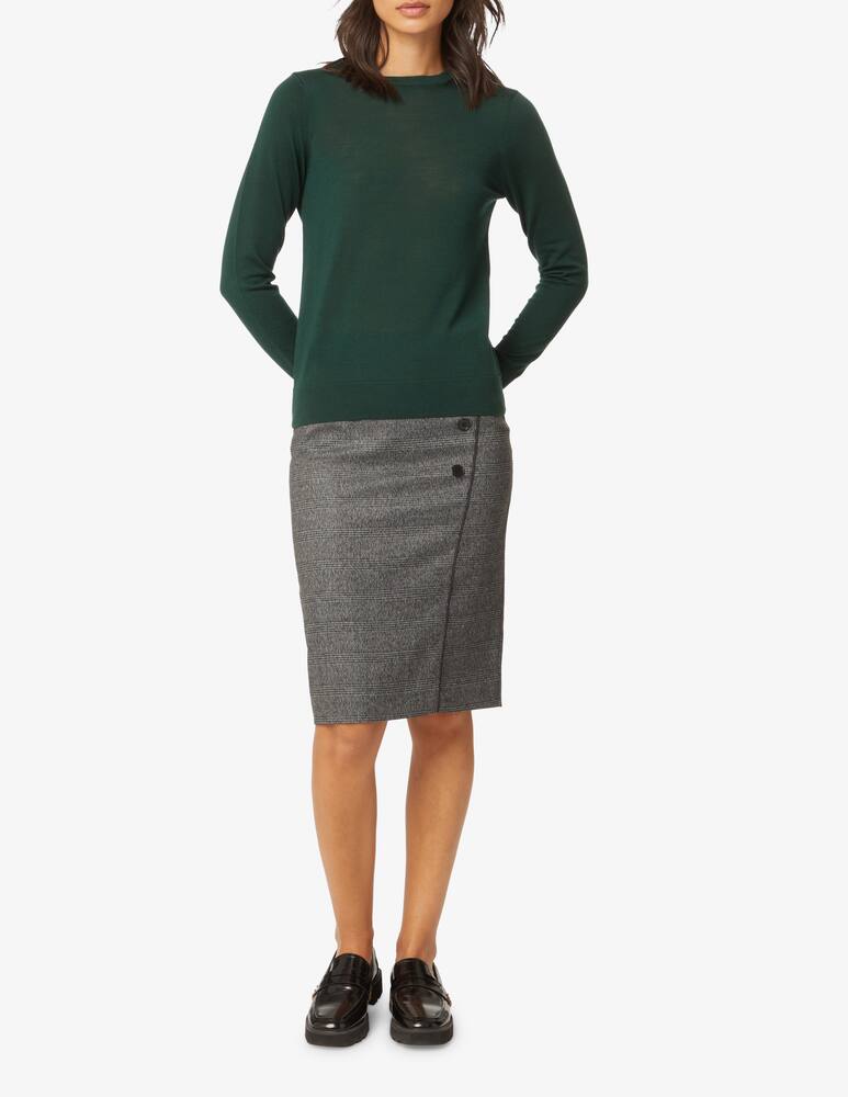 Rinascente Collection Long sleeves wool jumper - Green - picture 2 Rinascente Collection Long sleeves wool jumper - Green - picture 2