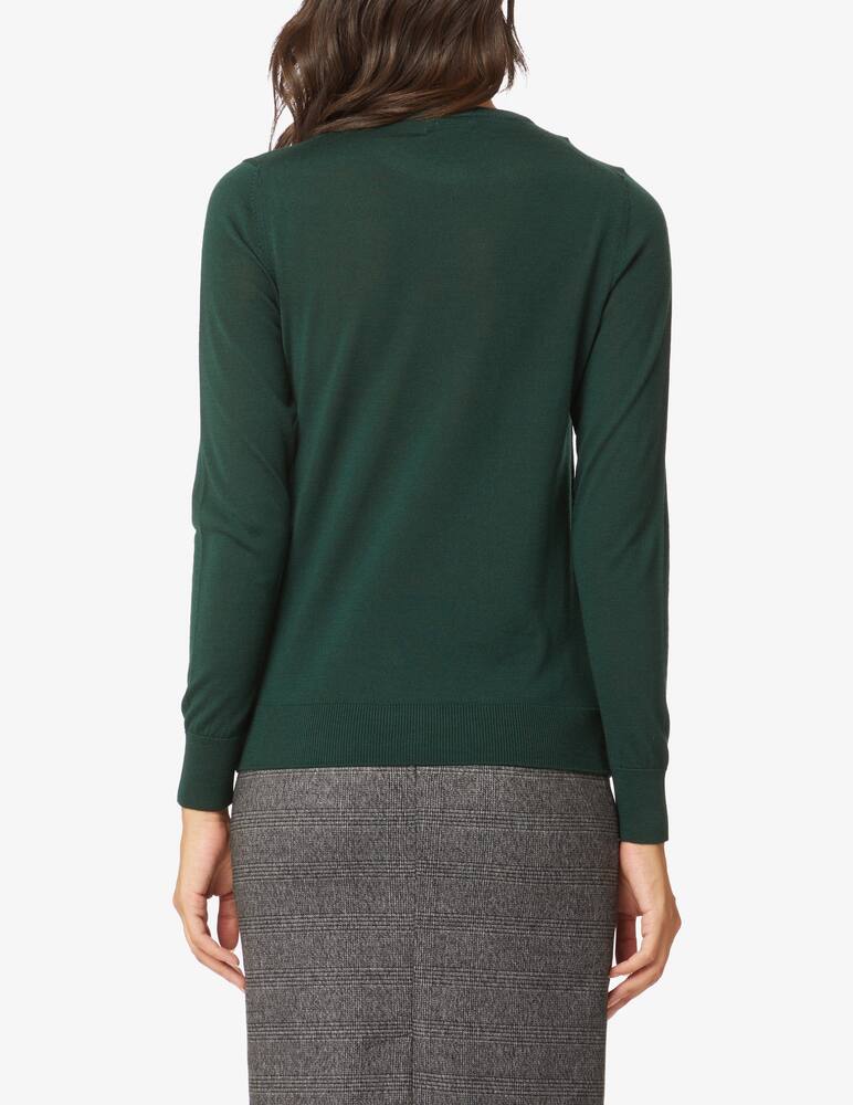 Rinascente Collection Long sleeves wool jumper - Green - picture 3 Rinascente Collection Long sleeves wool jumper - Green - picture 3