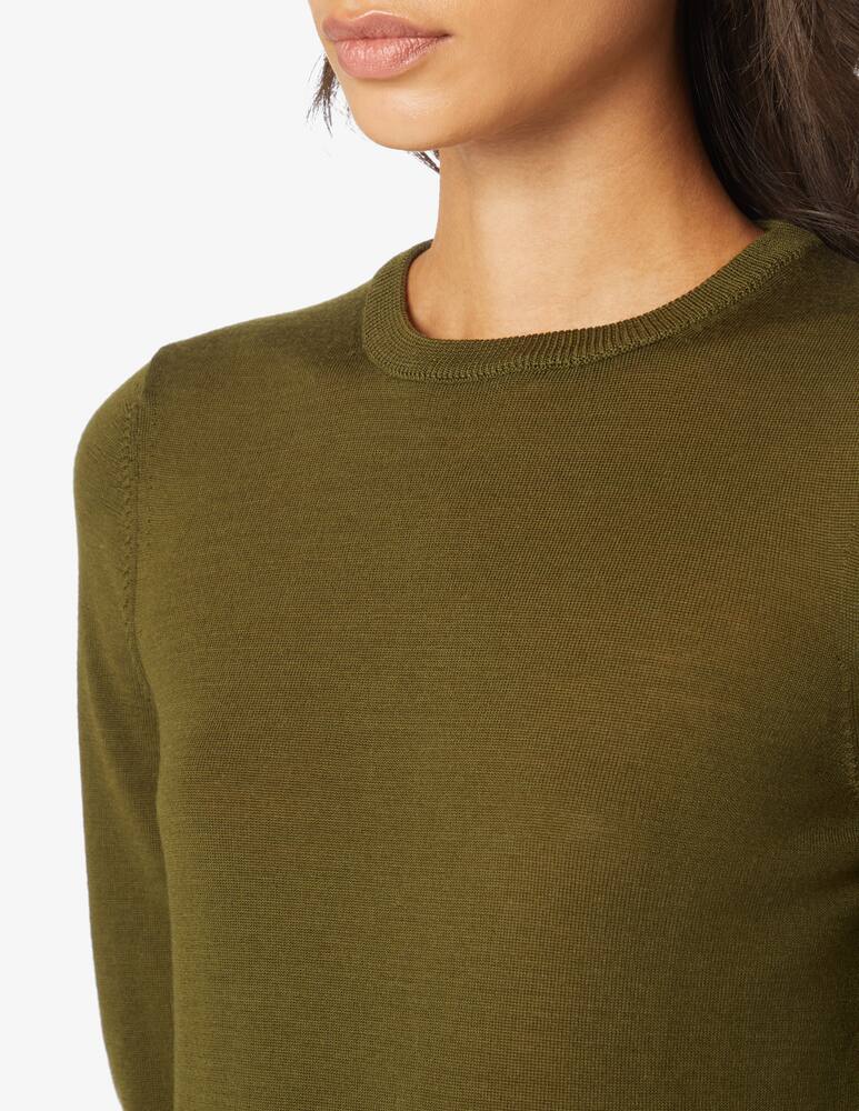 rinascente Rinascente Collection Maglione in lana a manica lunga - Oliva