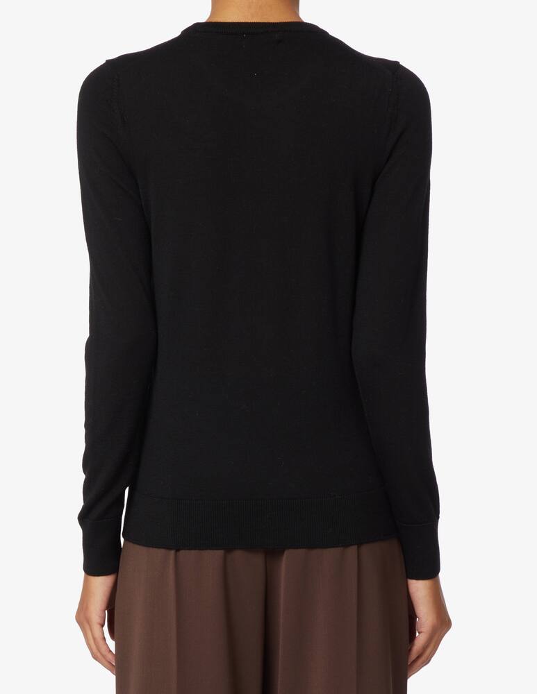 rinascente Rinascente Collection Maglione in lana a manica lunga - Nero