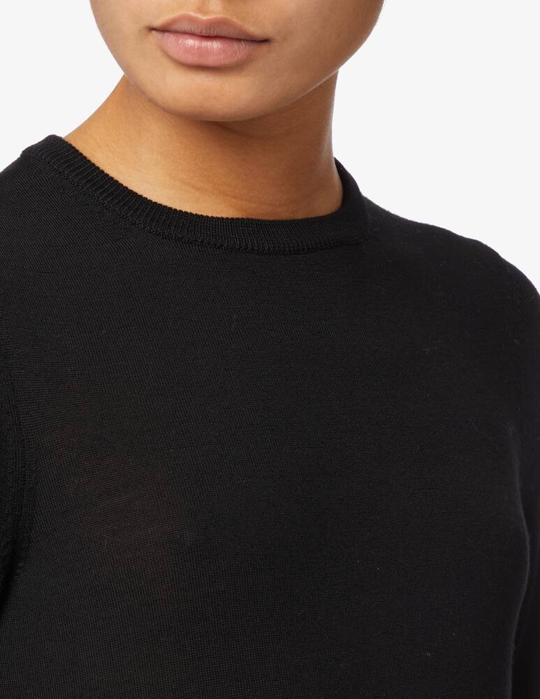 rinascente Rinascente Collection Maglione in lana a manica lunga - Nero