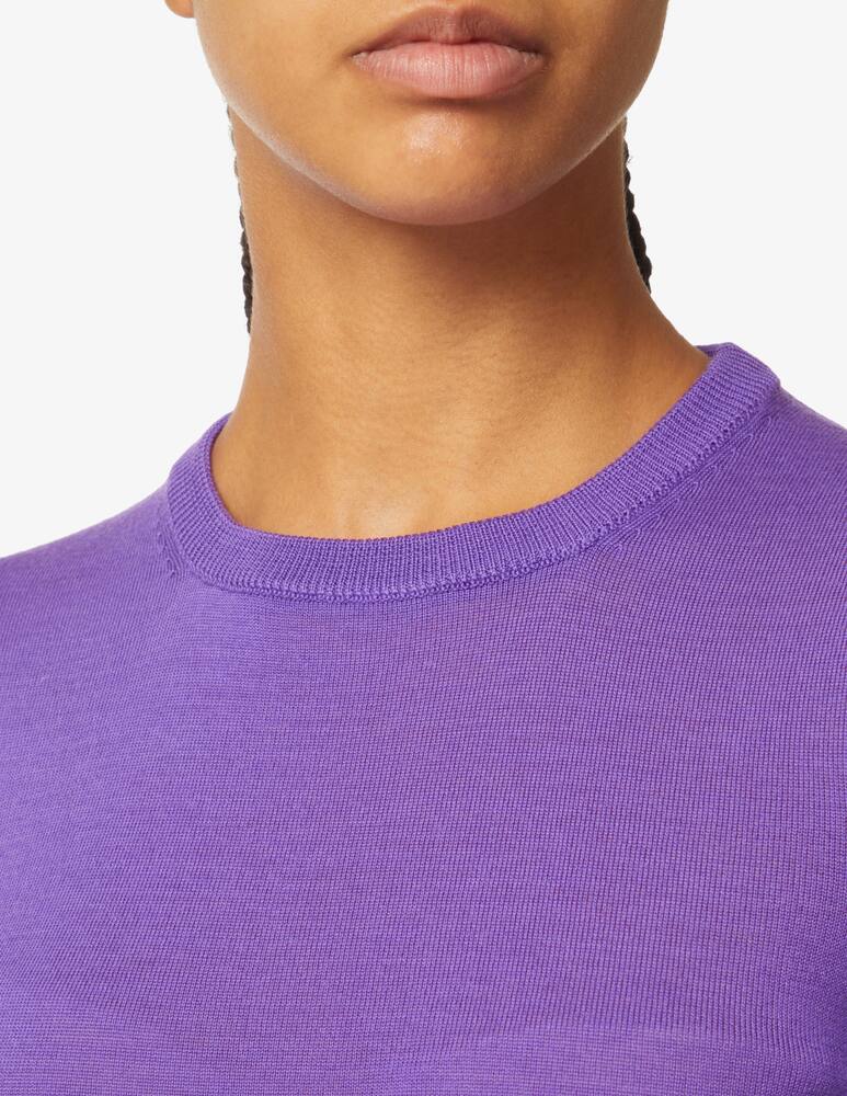 rinascente Rinascente Collection Maglione in lana a manica lunga - Viola