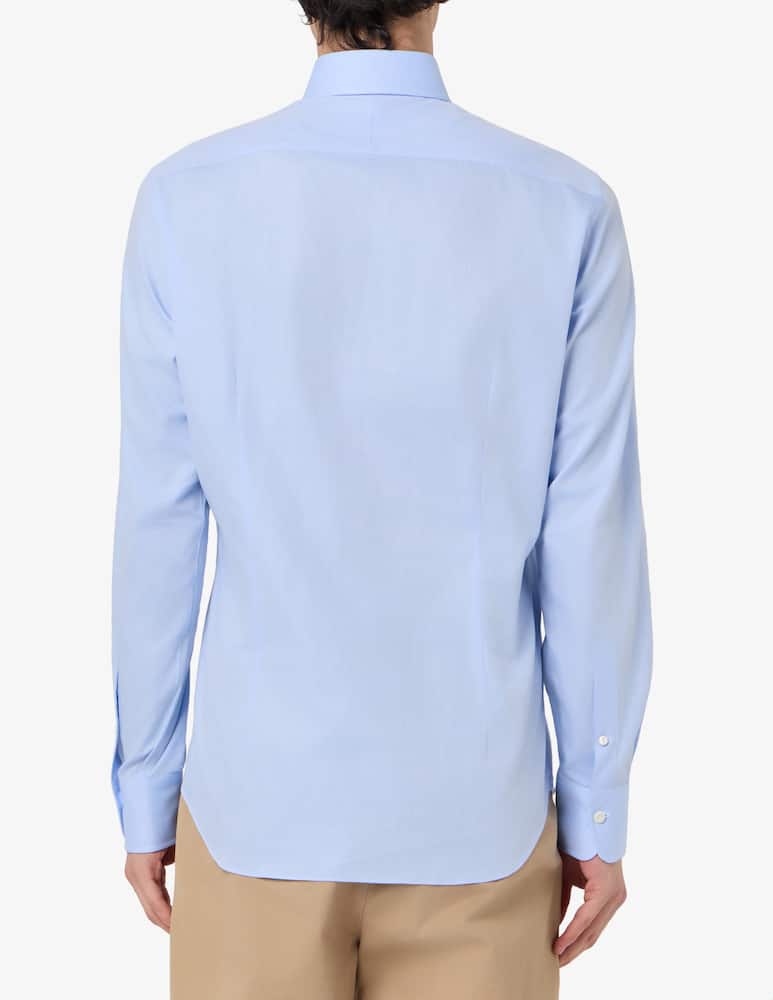 rinascente Alessandro Gherardi Camicia regular fit in twill di cotone no stiro