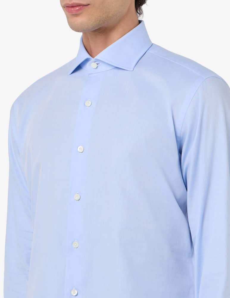 rinascente Alessandro Gherardi Camicia regular fit in twill di cotone no stiro