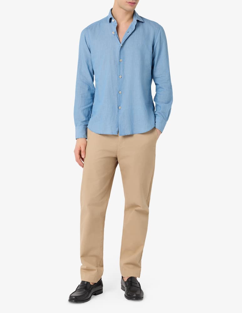 rinascente Alessandro Gherardi Denim muslin shirt
