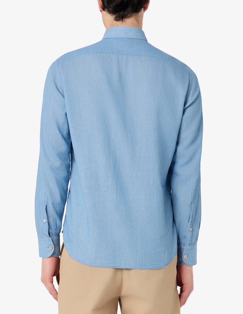 rinascente Alessandro Gherardi Denim muslin shirt