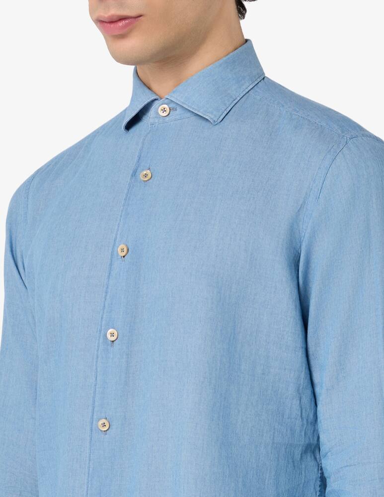 rinascente Alessandro Gherardi Denim muslin shirt