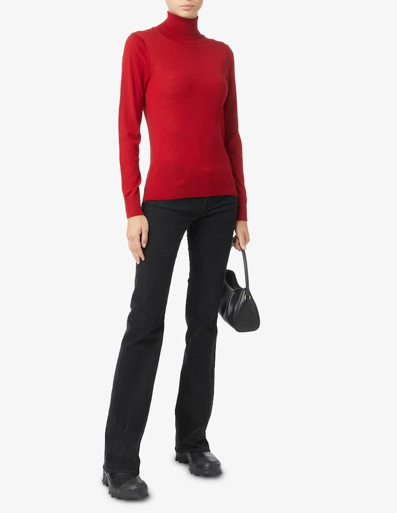 rinascente Rinascente Collection Long sleeve turtleneck sweater - Red