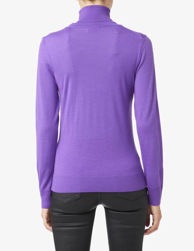 rinascente Rinascente Collection Long sleeve turtleneck sweater - Violet