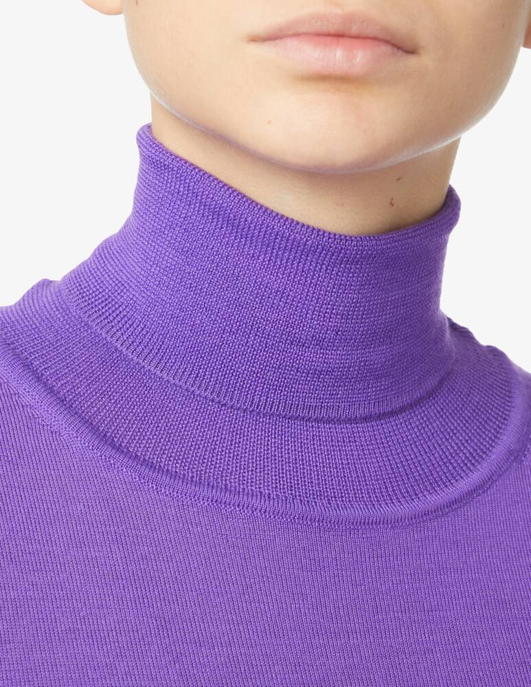 rinascente Rinascente Collection Long sleeve turtleneck sweater - Violet