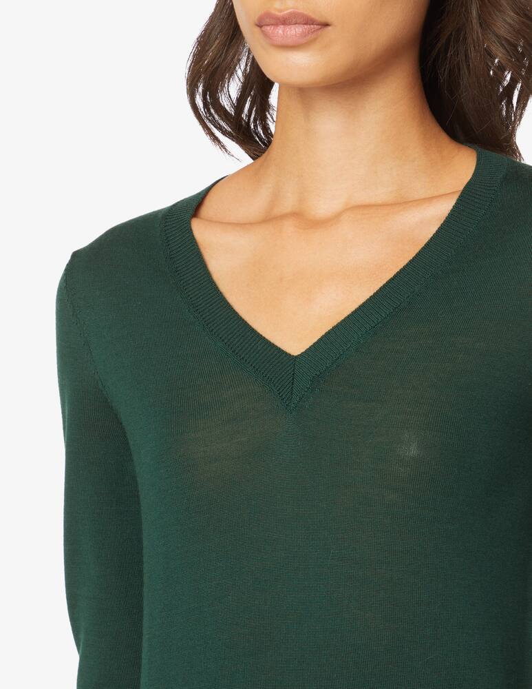 rinascente Rinascente Collection Maglione a manica lunga e scollo v - Verde