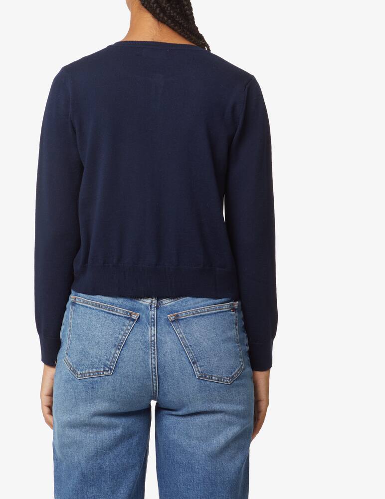 rinascente Rinascente Collection Korean neck cardigan - Blue