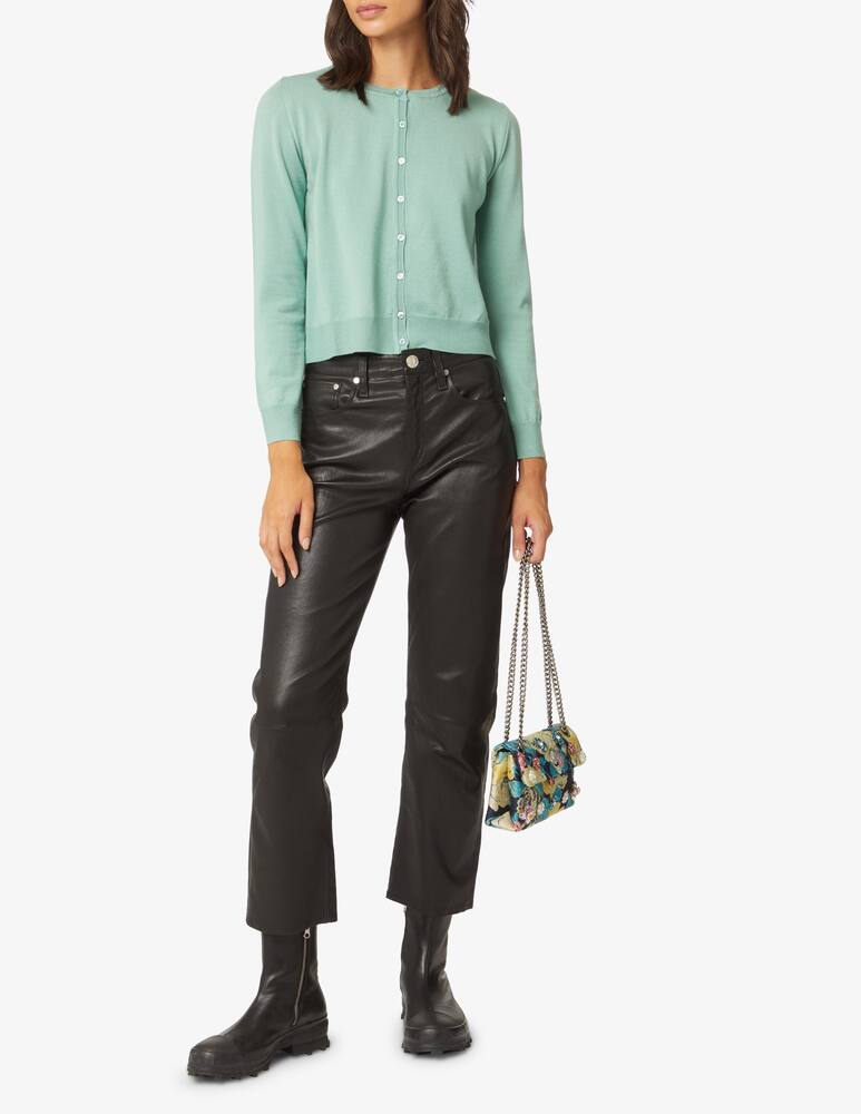 rinascente Rinascente Collection Korean neck cardigan - Green