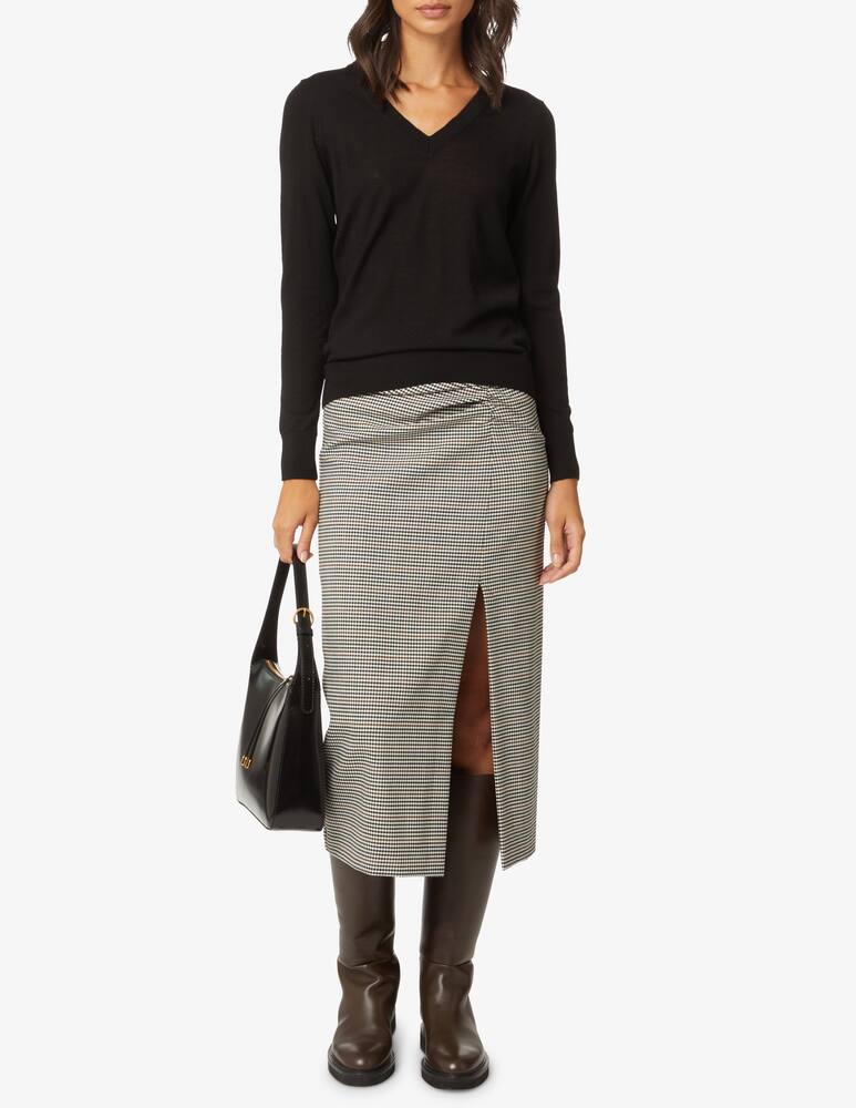 rinascente Rinascente Collection Maglione a manica lunga e scollo v - Nero