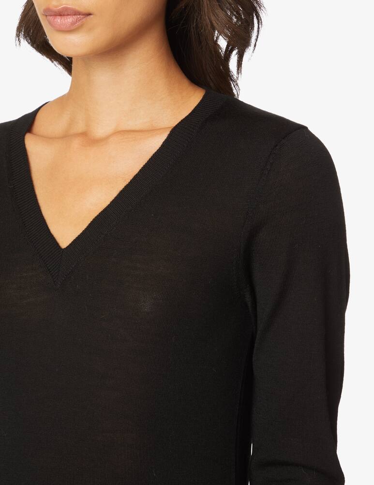 rinascente Rinascente Collection Maglione a manica lunga e scollo v - Nero