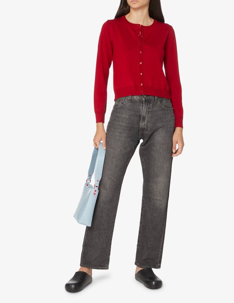 rinascente Rinascente Collection Korean neck cardigan - Red