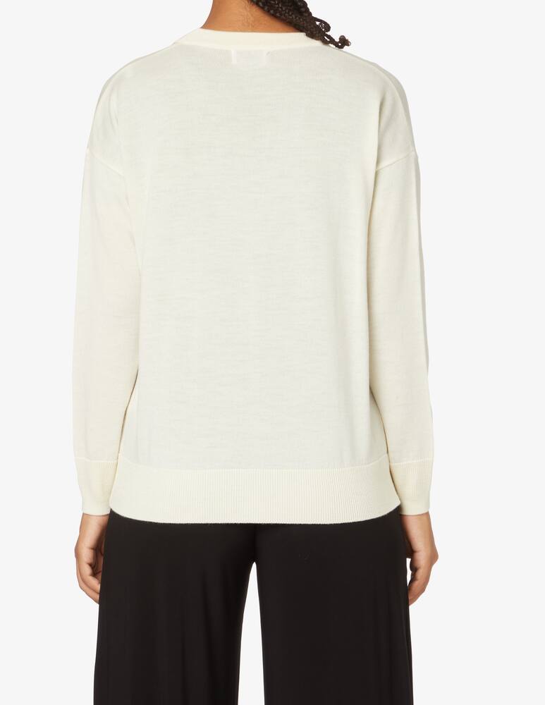 rinascente Rinascente Collection V-neck cardigan over - White