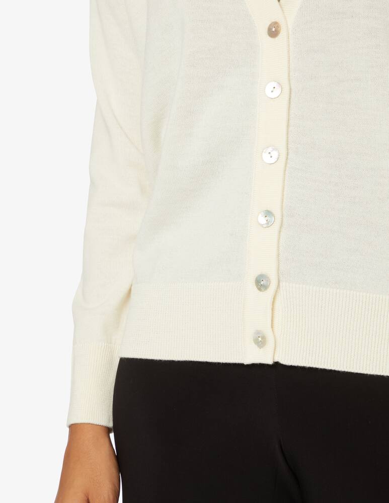 rinascente Rinascente Collection V-neck cardigan over - White