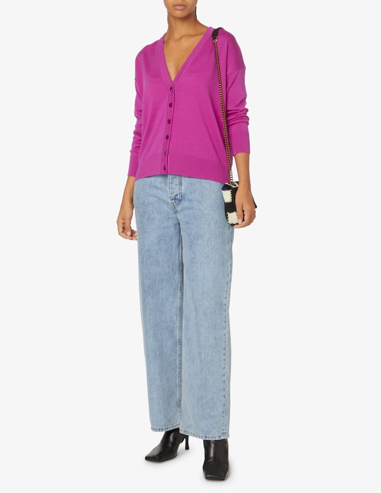 rinascente Rinascente Collection V-neck cardigan over - Violet